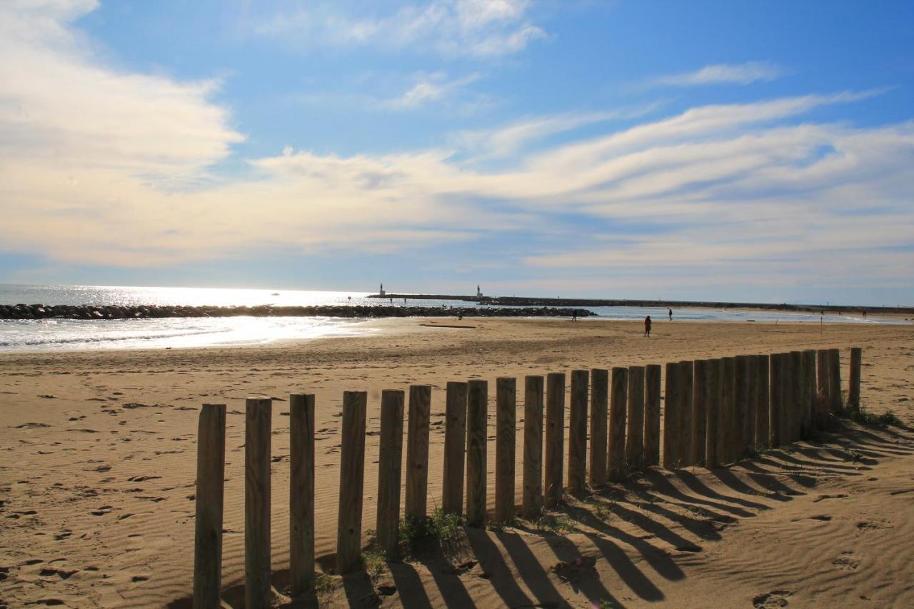 South-Of-France T2 Neuf Haut De Gamme, Climatise, Parking Gratuit, 2Eme Ligne Balcon 3 كارنو بلاج المظهر الخارجي الصورة