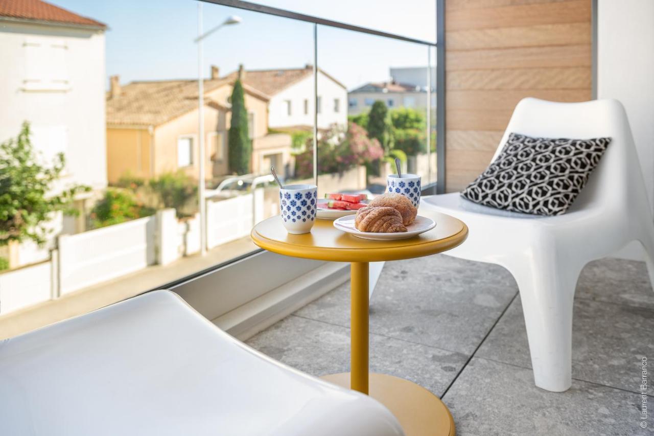 South-Of-France T2 Neuf Haut De Gamme, Climatise, Parking Gratuit, 2Eme Ligne Balcon 3 كارنو بلاج المظهر الخارجي الصورة